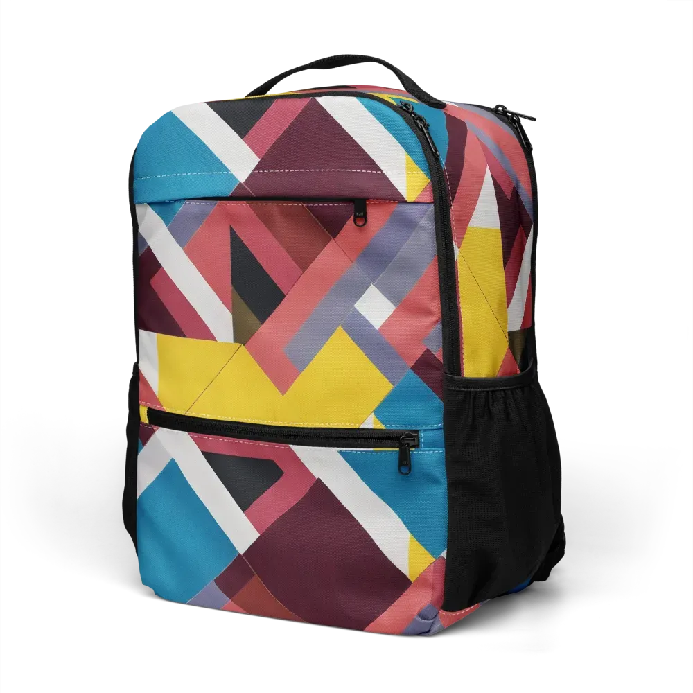 Chromatic Construct on Utility Backpack — Left Front