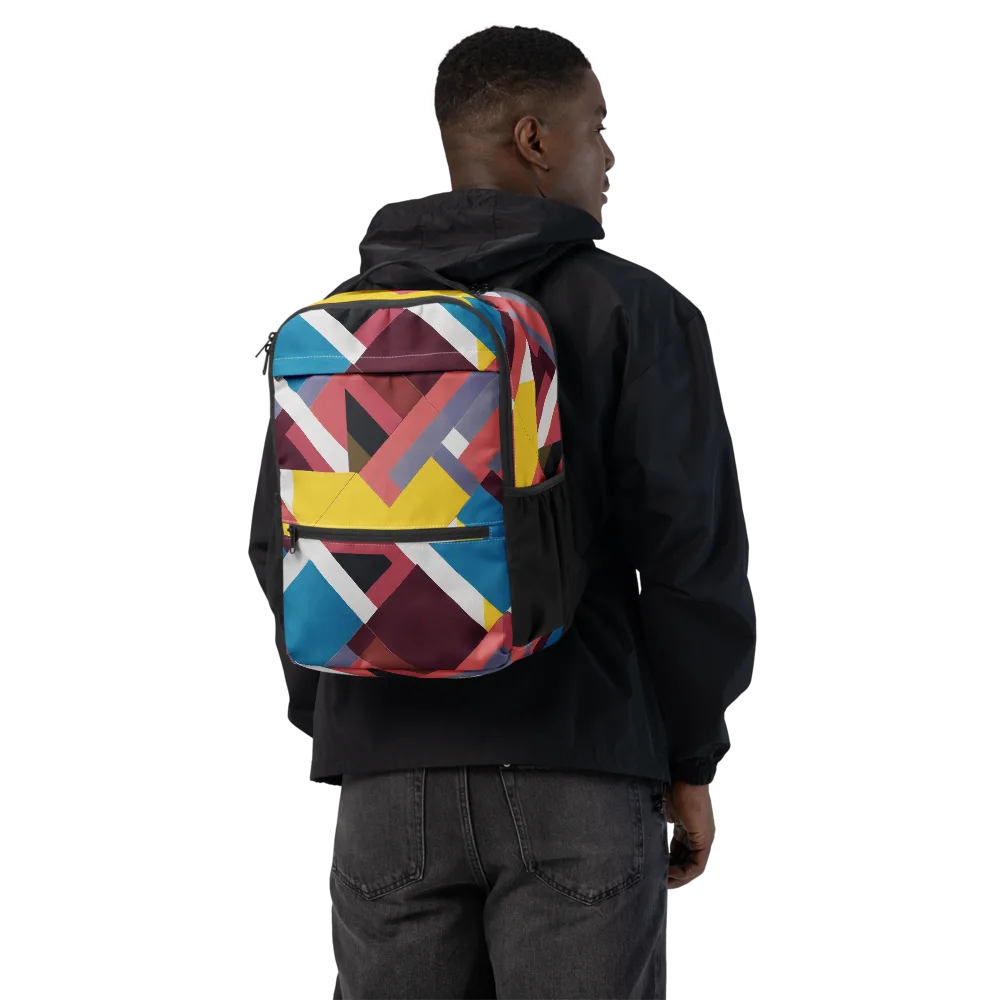 Chromatic Construct on Utility Backpack — Back