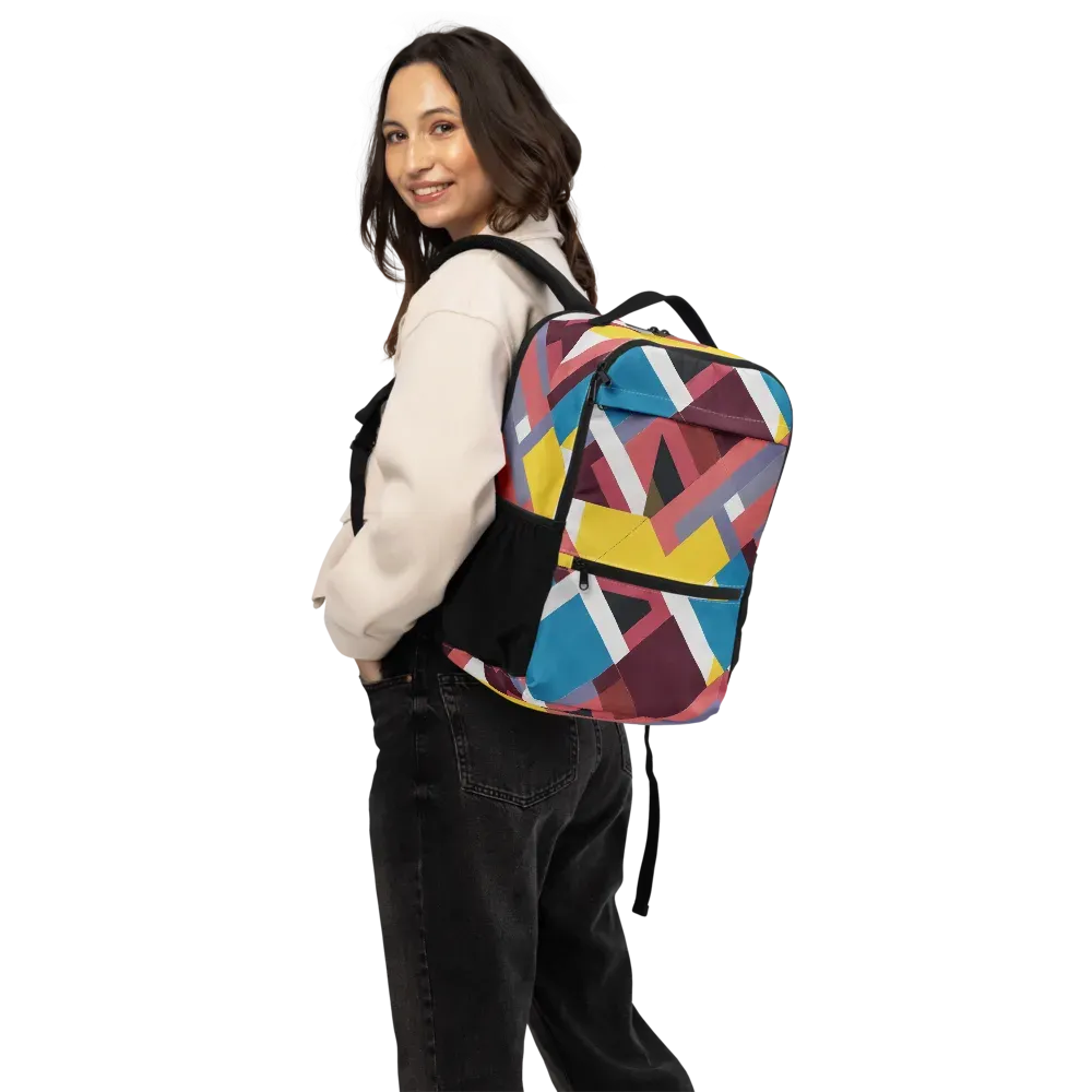 Chromatic Construct on Utility Backpack — Back