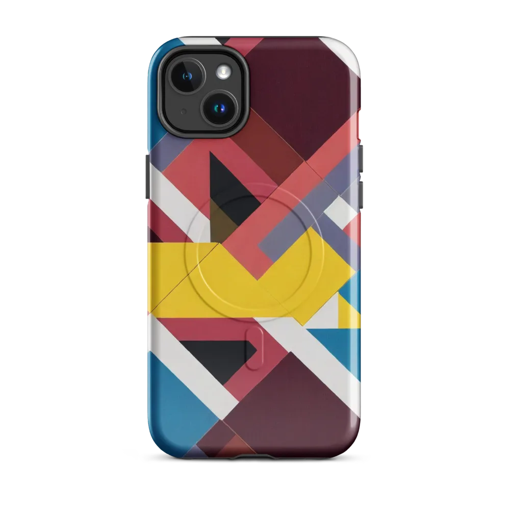 Chromatic Construct on MagSafe Tough Case for iPhone® — Front