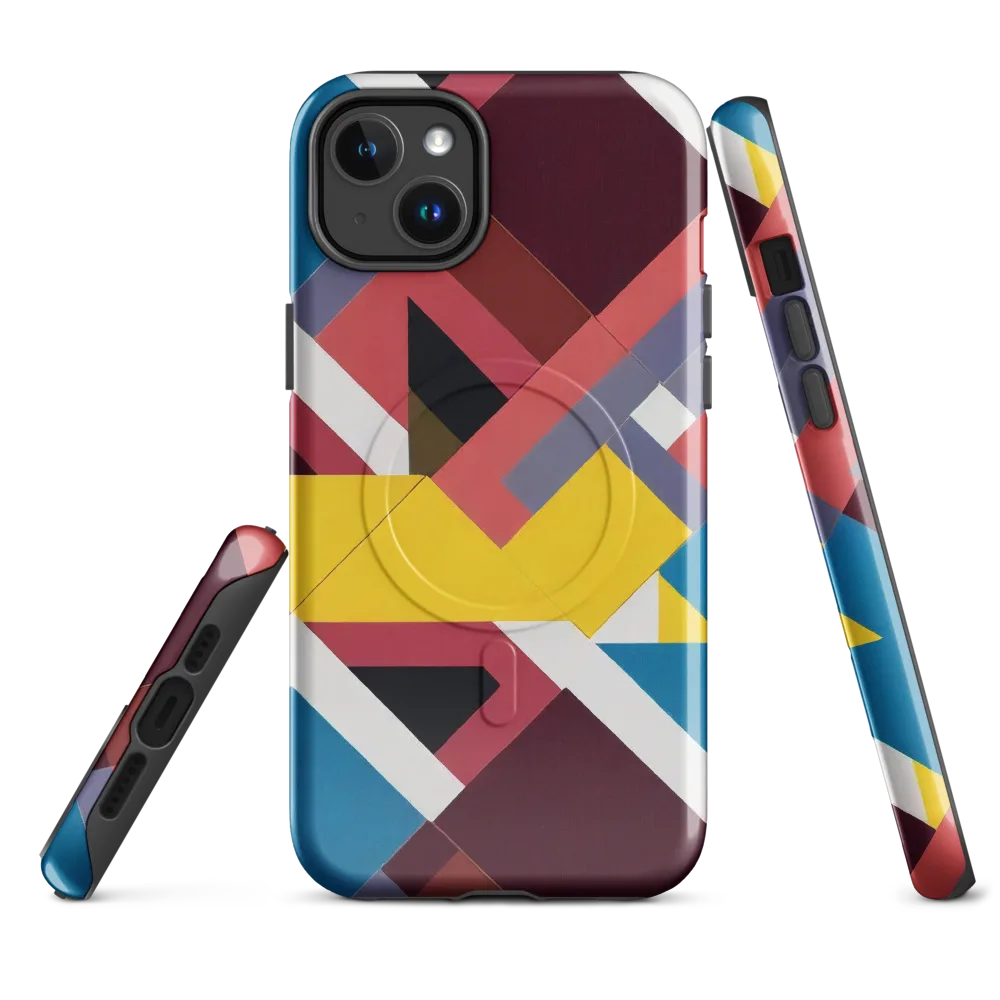 Chromatic Construct on MagSafe Tough Case for iPhone® — Front