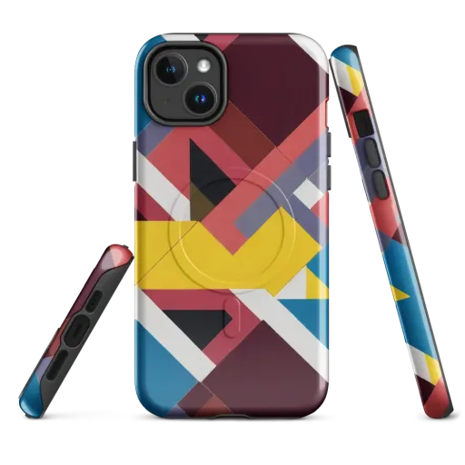 Chromatic Construct on a MagSafe Tough Case for iPhone®