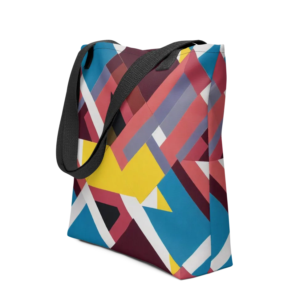 Chromatic Construct on Tote Bag — Front