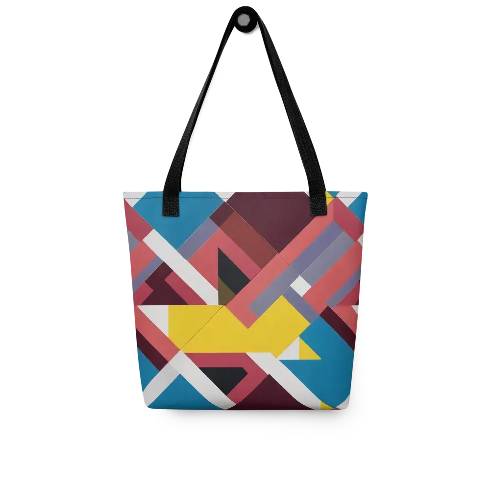 Chromatic Construct on Tote Bag — Front