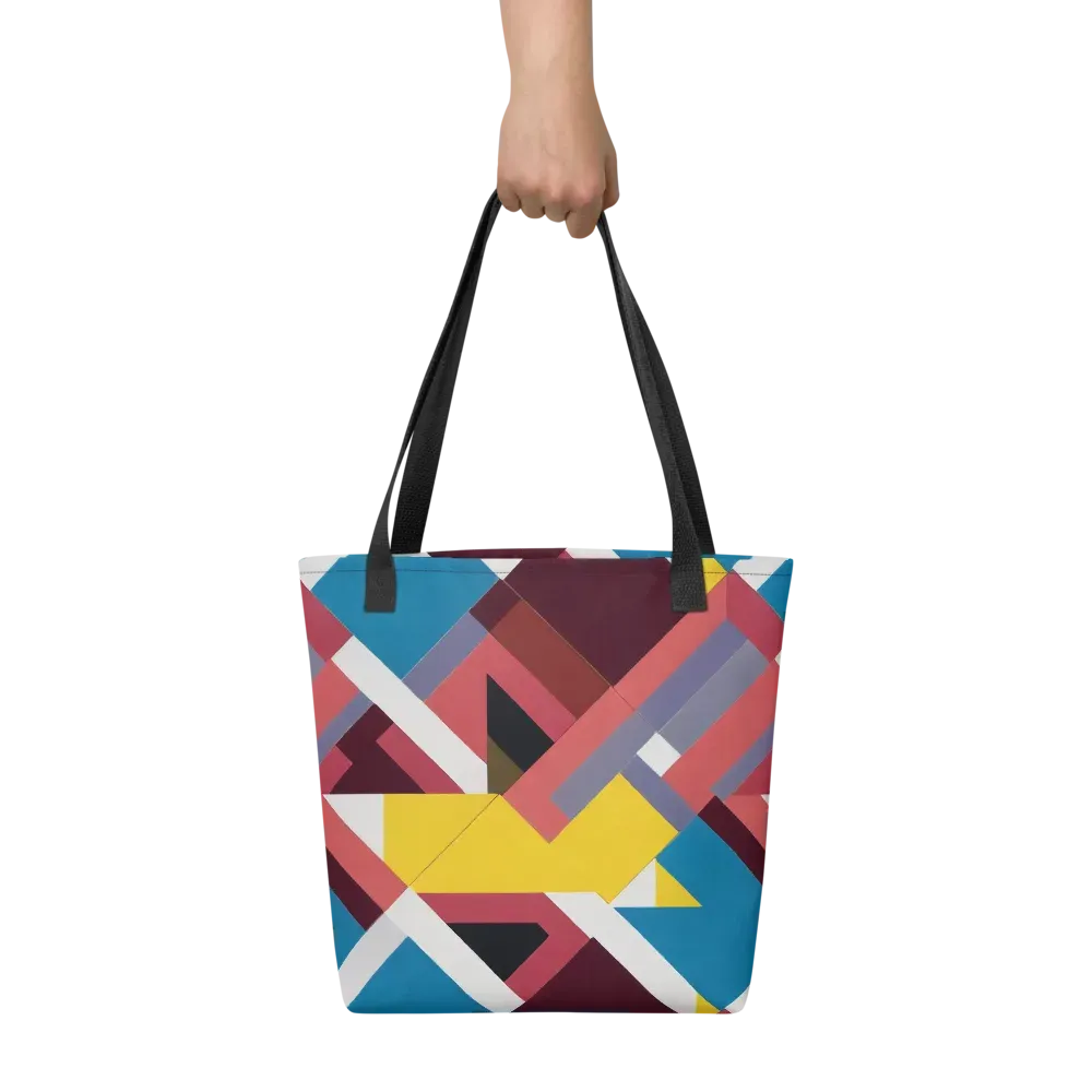 Chromatic Construct on Tote Bag — Front