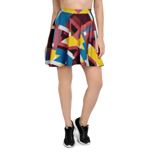 Chromatic Construct on a Skater Skirt