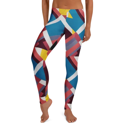 Chromatic Construct on a Leggings