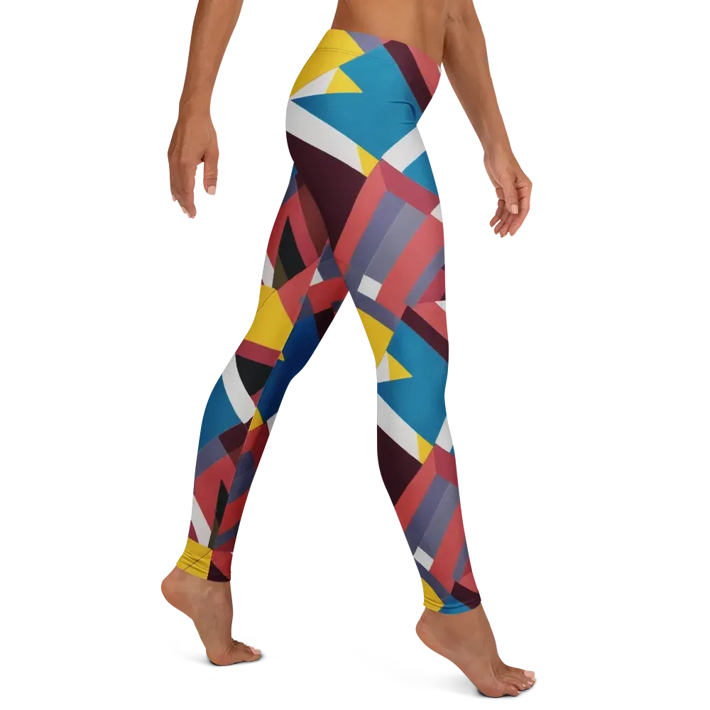 Chromatic Construct on Leggings — Right