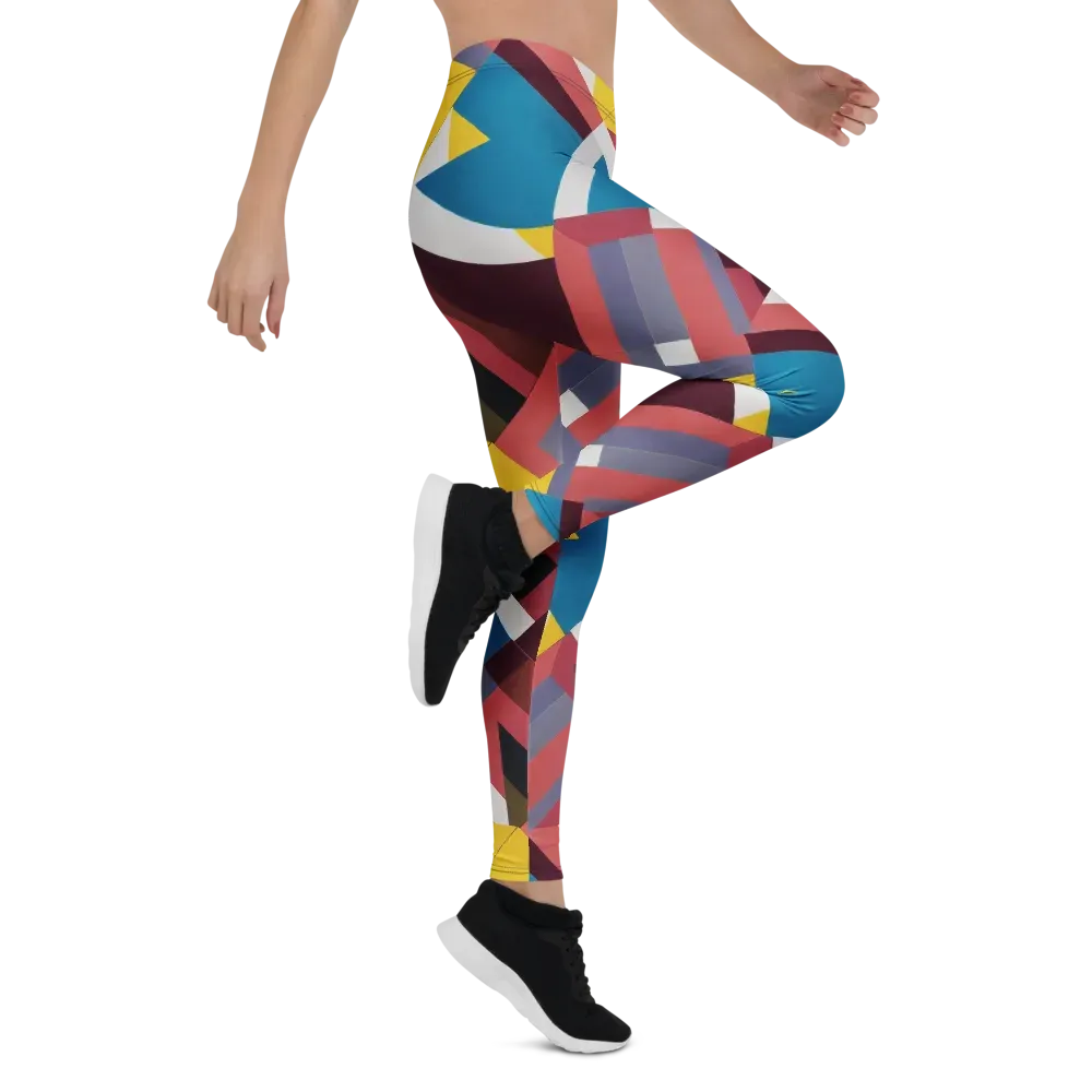 Chromatic Construct on Leggings — Right