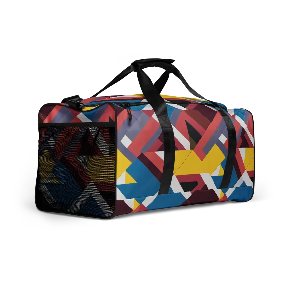 Chromatic Construct on Duffle Bag — Right Front
