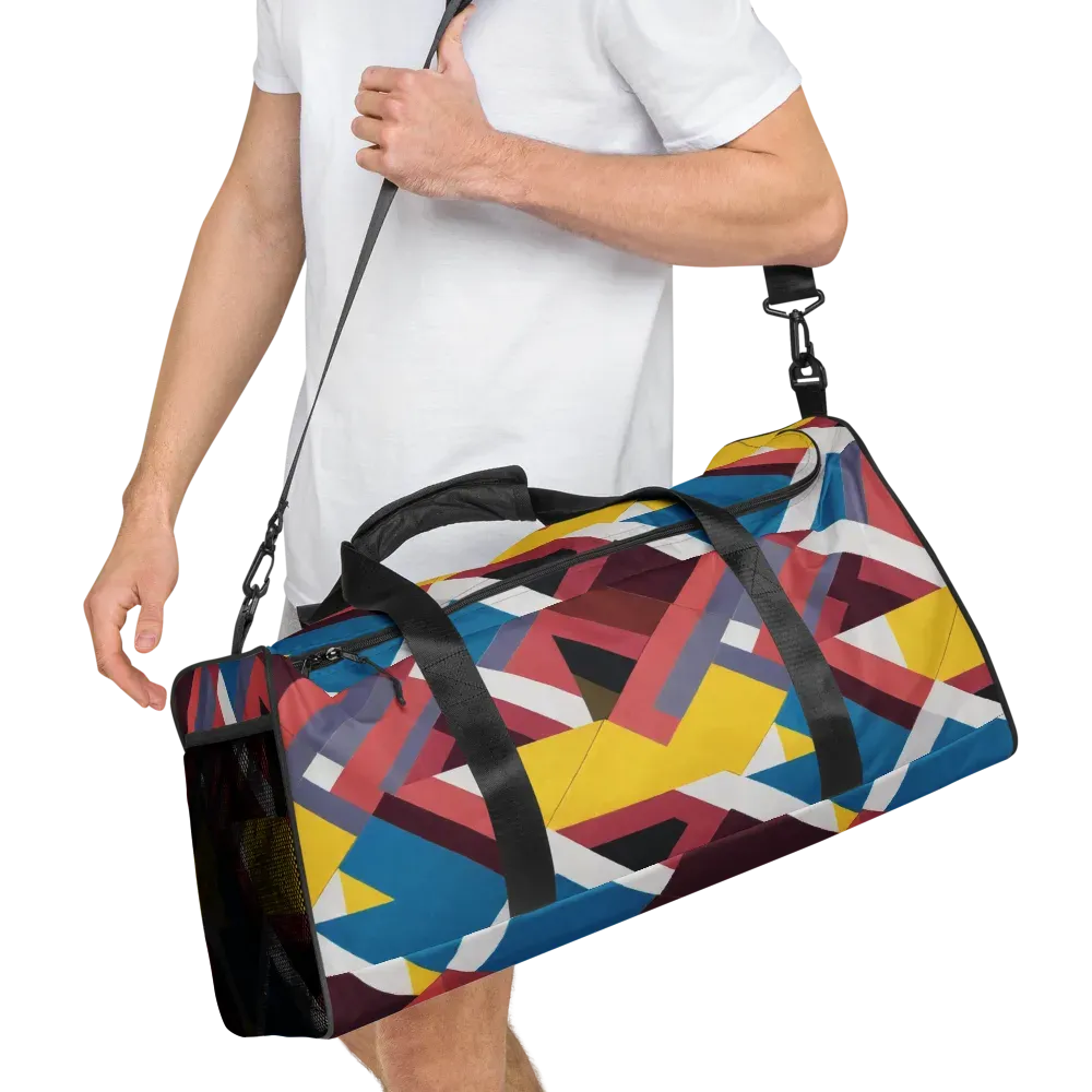 Chromatic Construct on Duffle Bag — Right Front