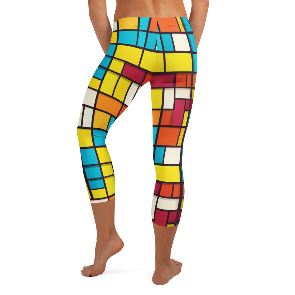 Primary Transit on Capri Leggings — Back