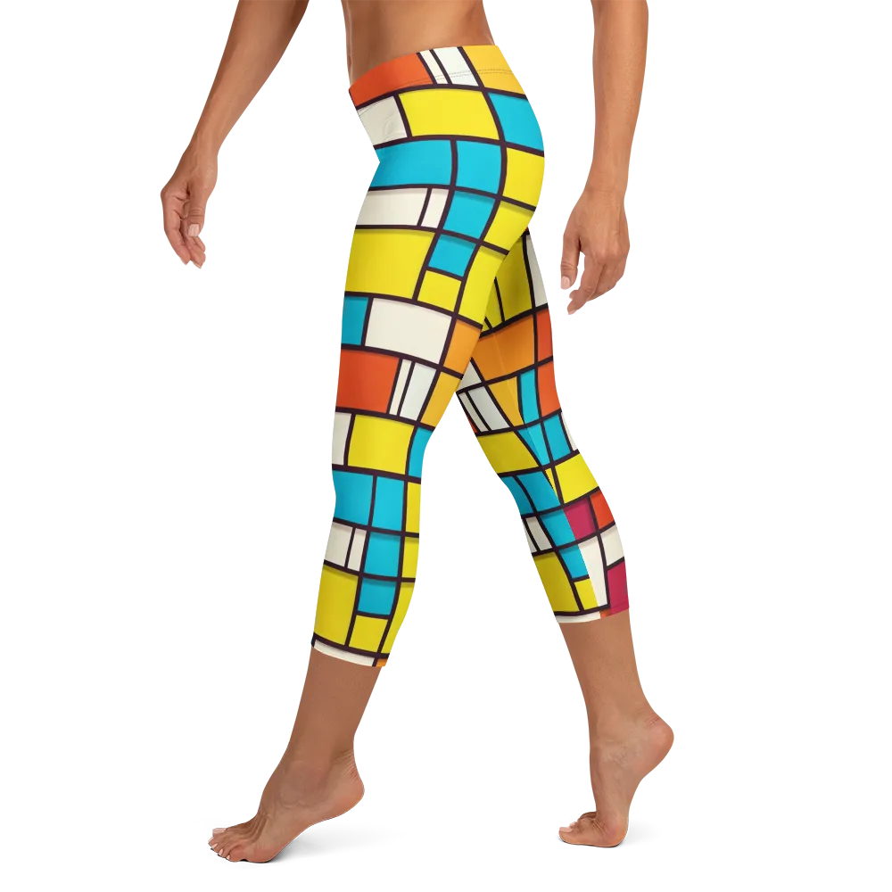 Primary Transit on Capri Leggings — Left