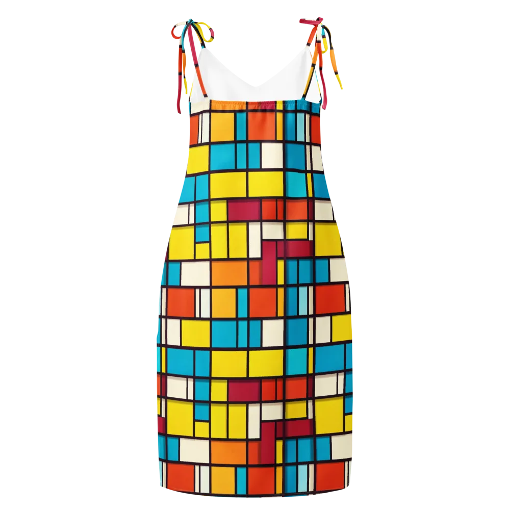 Primary Transit on Slip Dress — Back