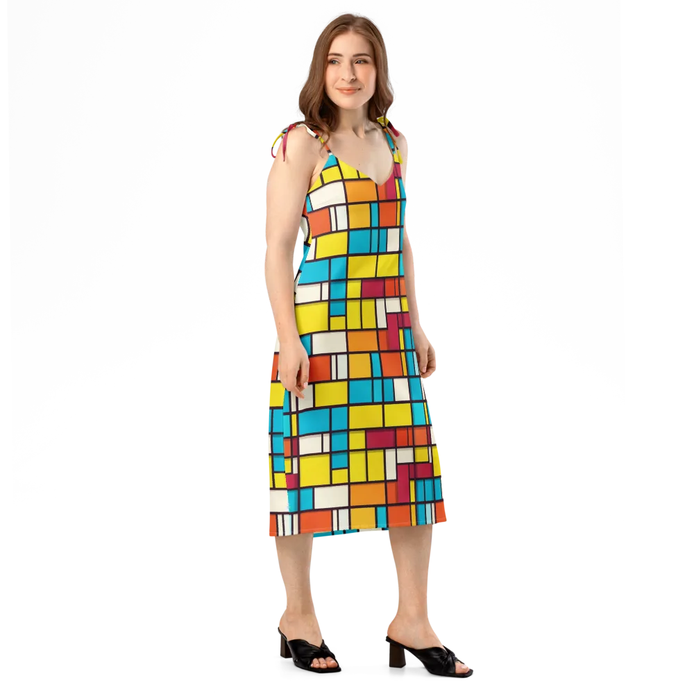 Primary Transit on Slip Dress — Right Front