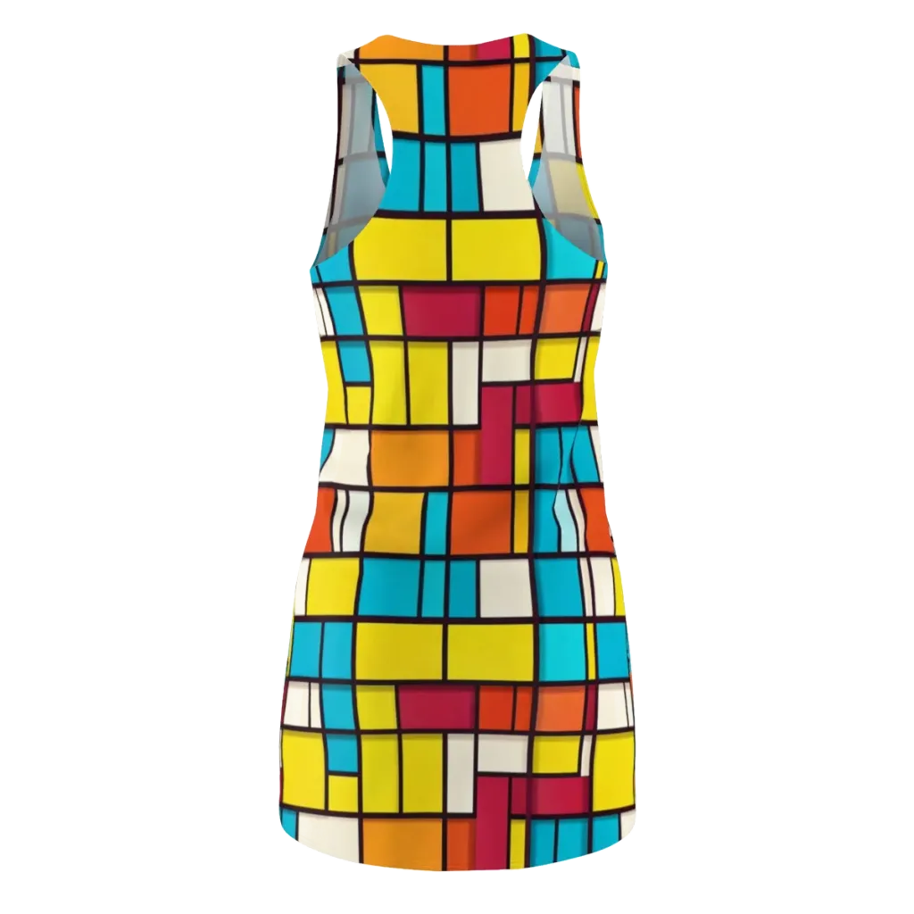 Primary Transit on Racerback Dress — Back