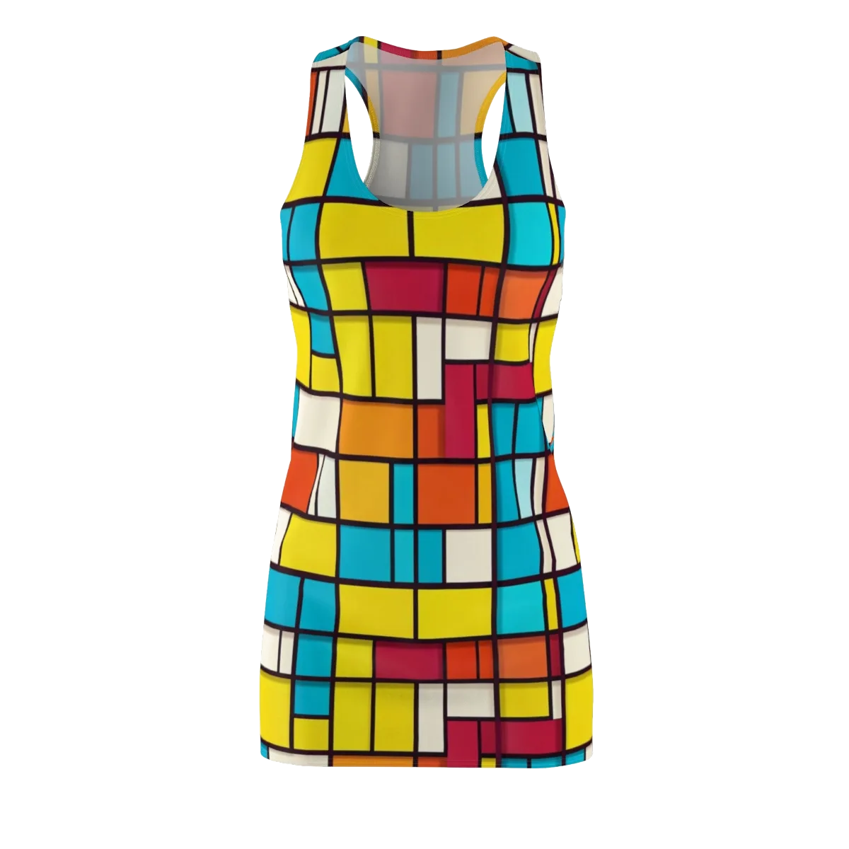 Primary Transit on Racerback Dress — Front