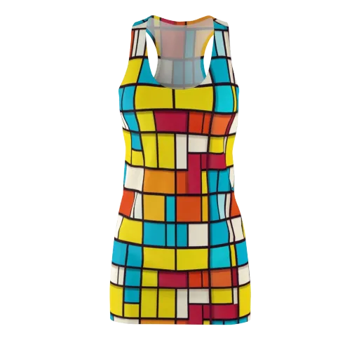 Primary Transit on a Racerback Dress