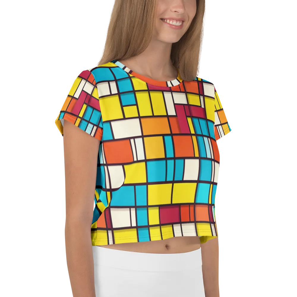 Primary Transit on Crop Tee — Right