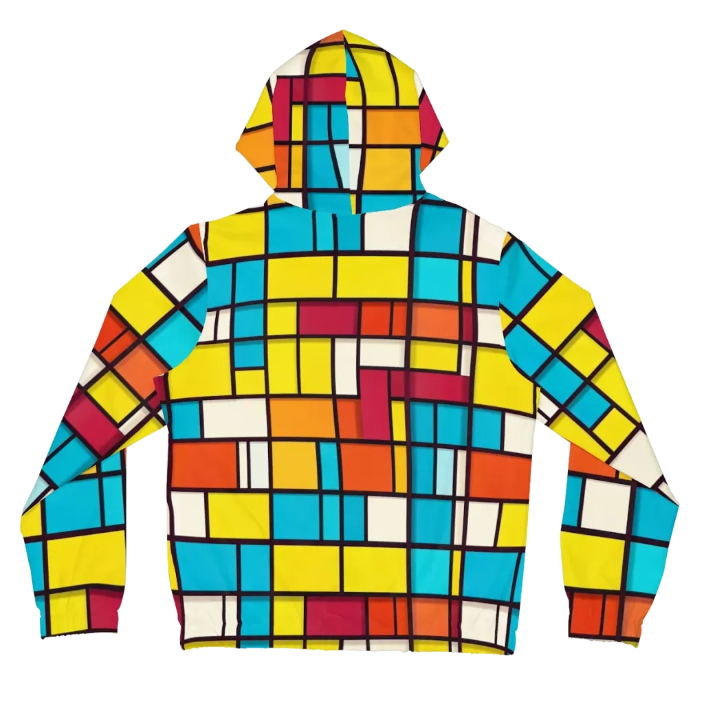 Primary Transit on Women's Full-Zip Hoodie — Back