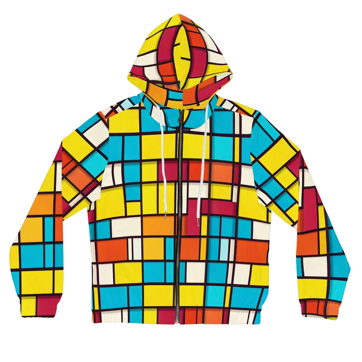Primary Transit on Women's Full-Zip Hoodie — Front
