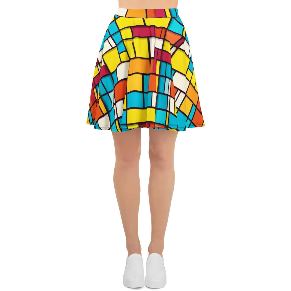 Primary Transit on Skater Skirt — Front