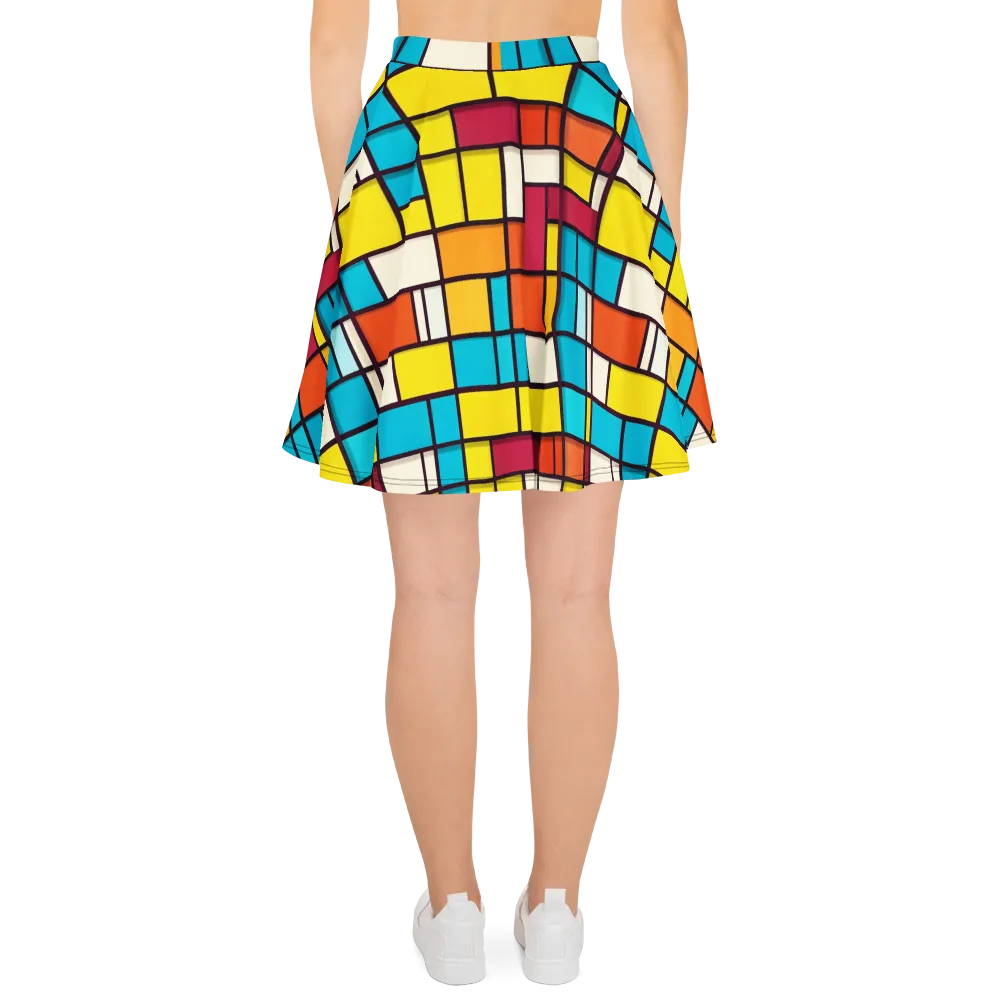 Primary Transit on Skater Skirt — Back