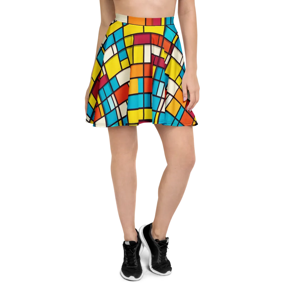 Primary Transit on Skater Skirt — Front