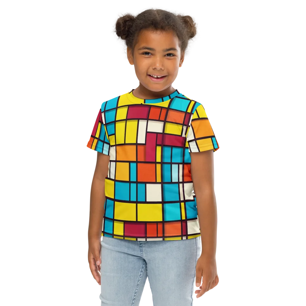 Primary Transit on Kids Crew Neck T-Shirt — Front