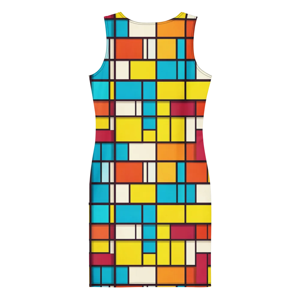 Primary Transit on Bodycon Dress — Back