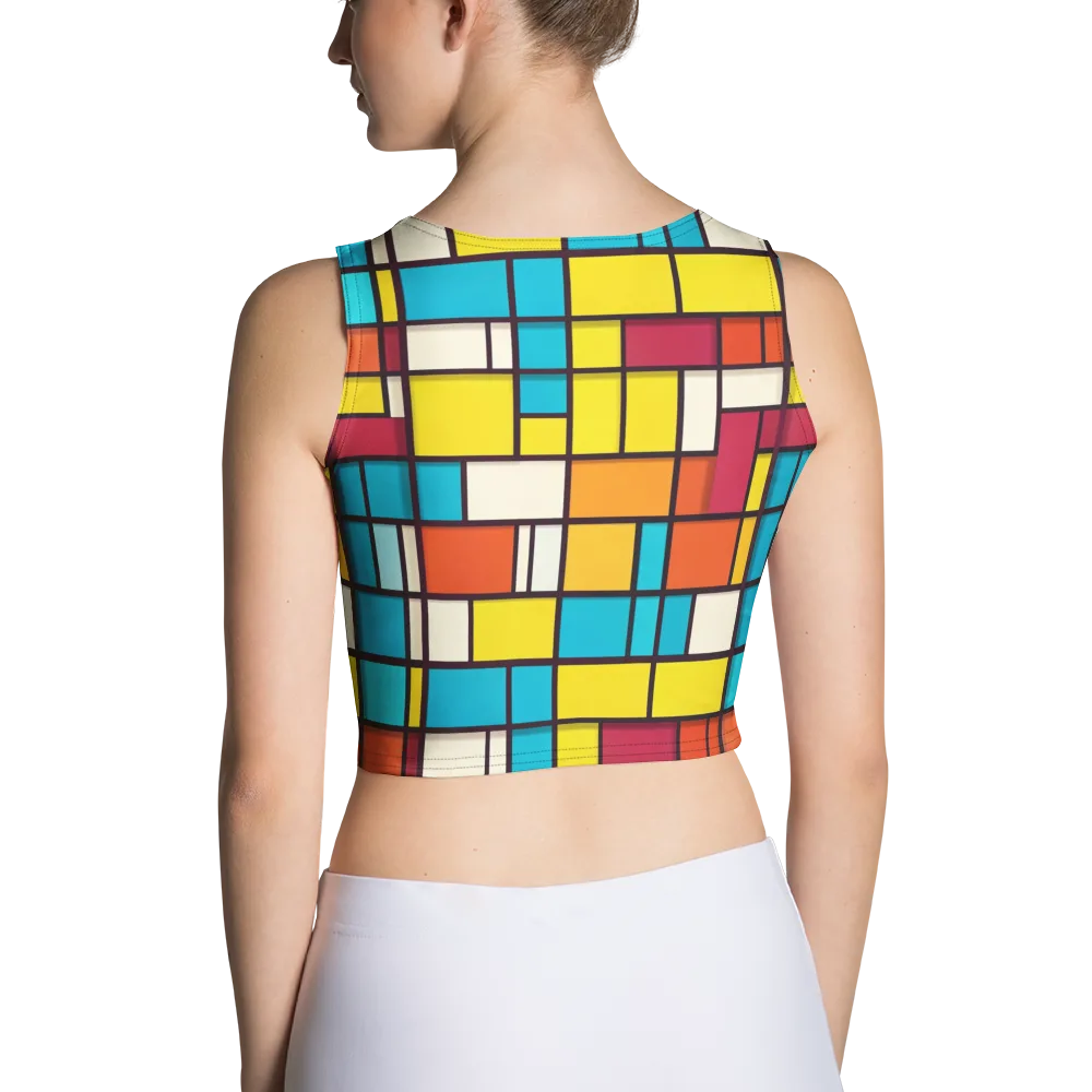 Primary Transit on Crop Top — Back