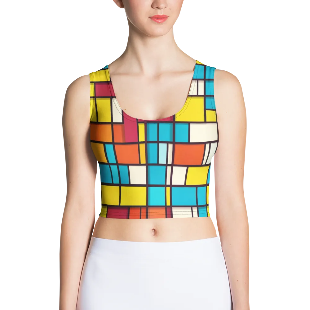 Primary Transit on Crop Top — Front