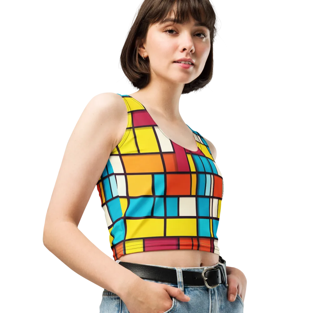 Primary Transit on Crop Top — Right Front