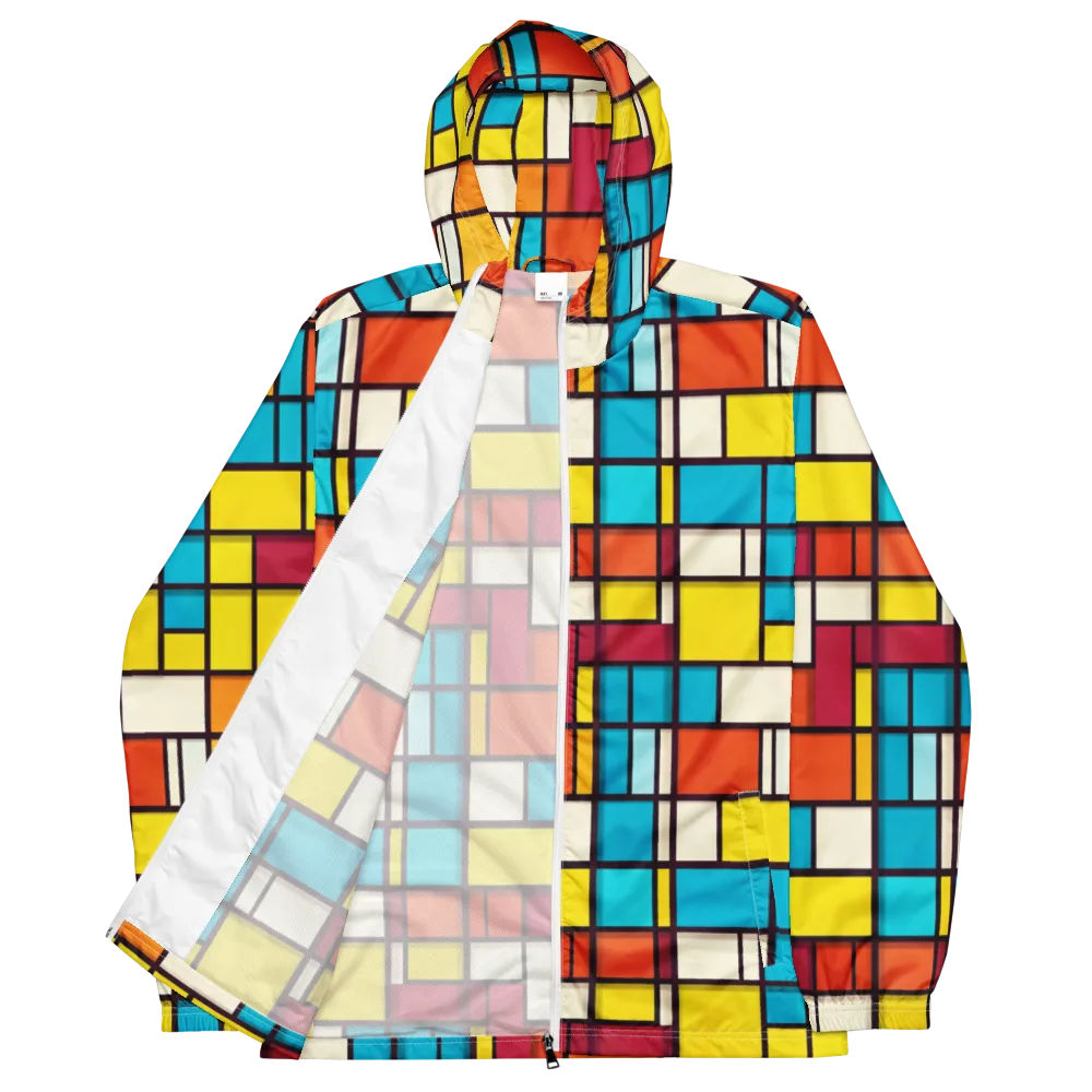 Primary Transit on Men's Windbreaker — Front