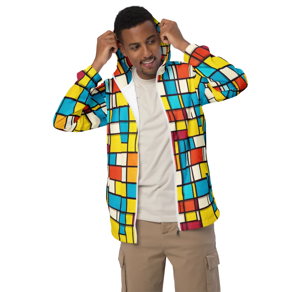 Primary Transit on Men's Windbreaker — Front