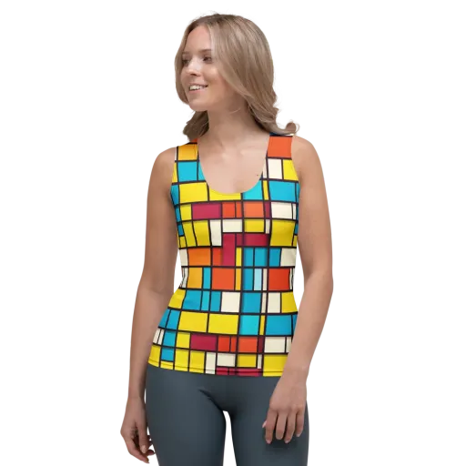 Primary Transit on a Women's Tank Top