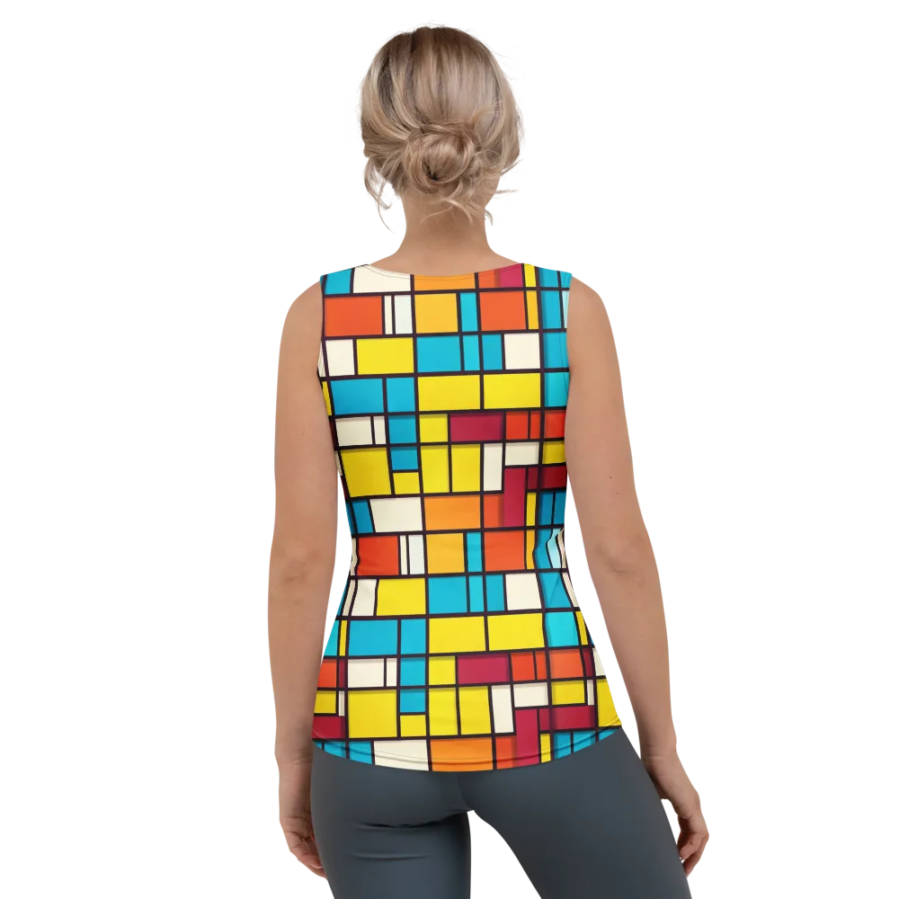 Primary Transit on Women's Tank Top — Back