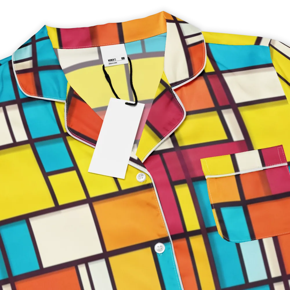 Primary Transit on Women's Short Sleeve Pajama Top — Product details