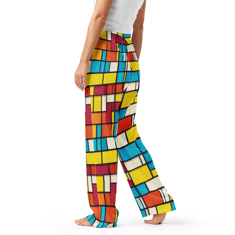 Primary Transit on Women's Pajama Pants — Left