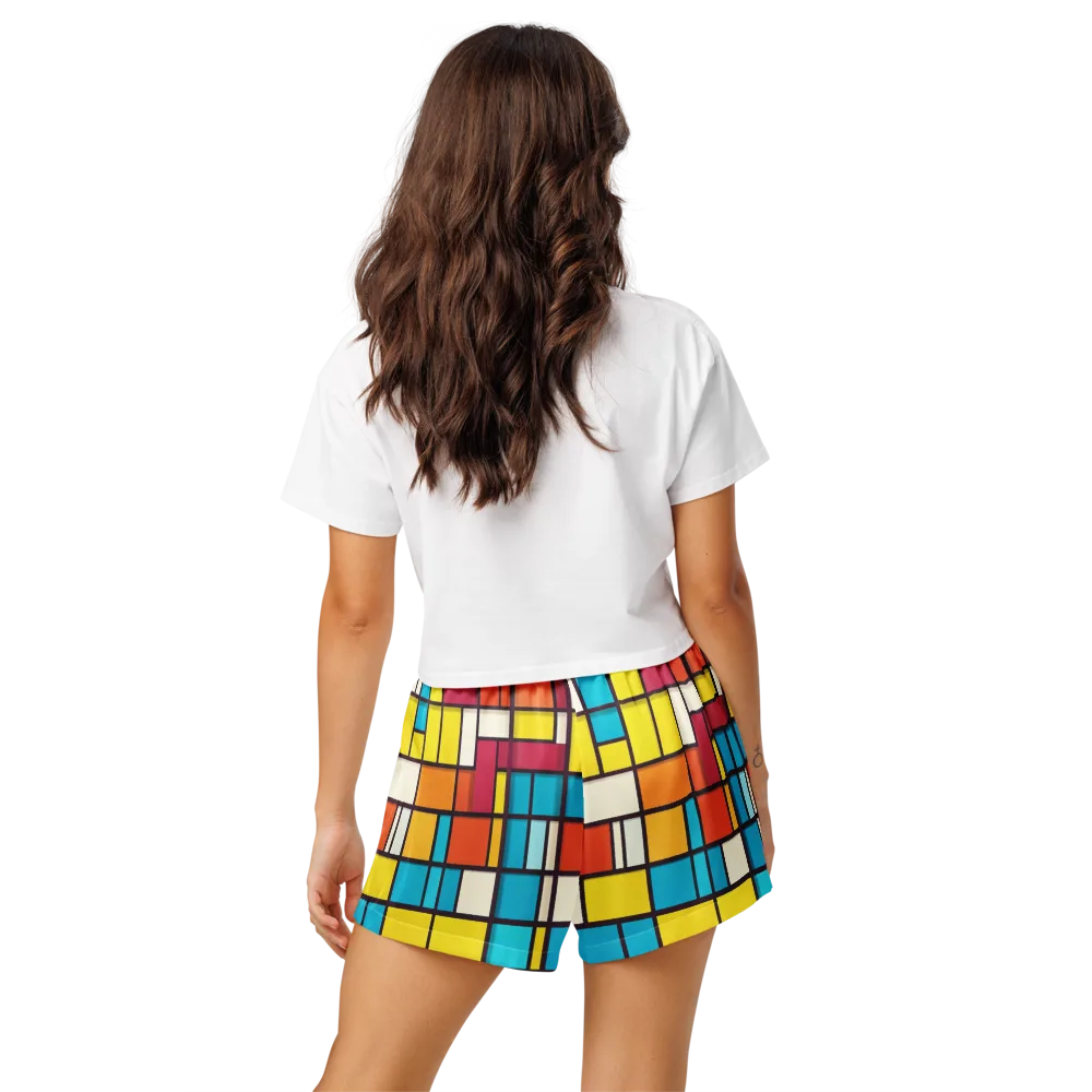 Primary Transit on Women's Pajama Shorts — Back