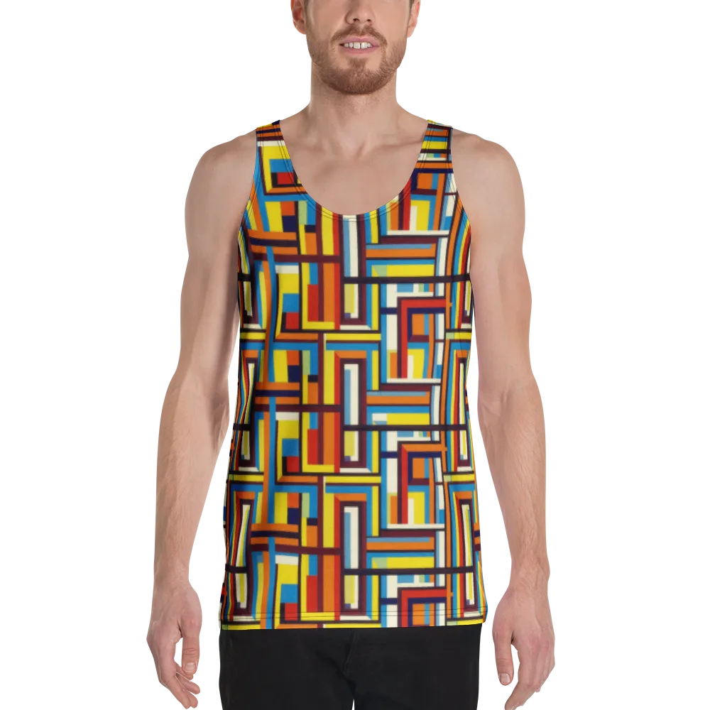 Modular Voltage on Men's Tank Top — Front