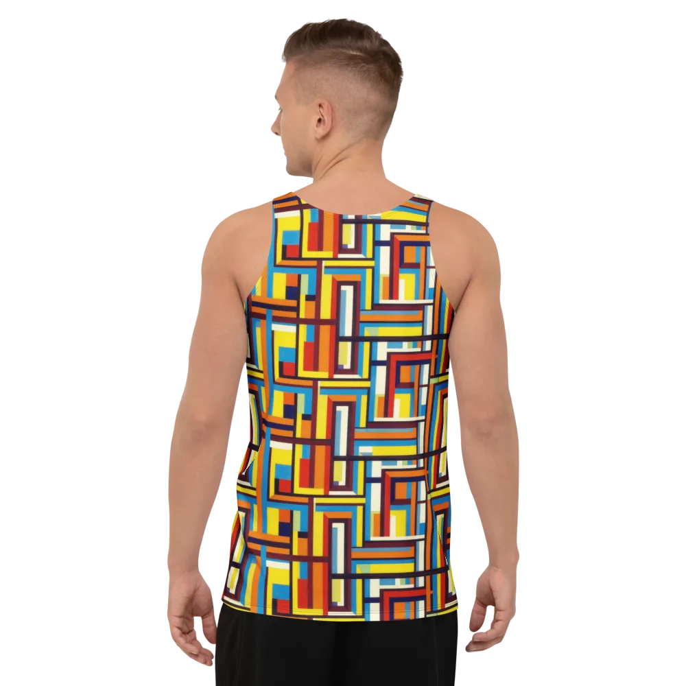 Modular Voltage on Men's Tank Top — Back