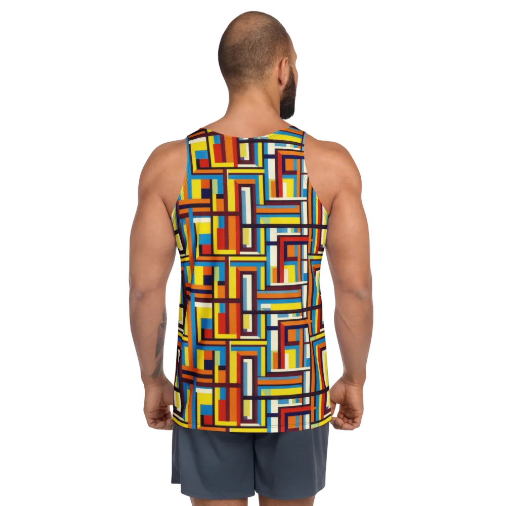 Modular Voltage on Men's Tank Top — Back