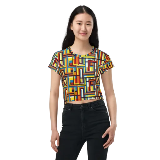 Modular Voltage on a Crop Tee