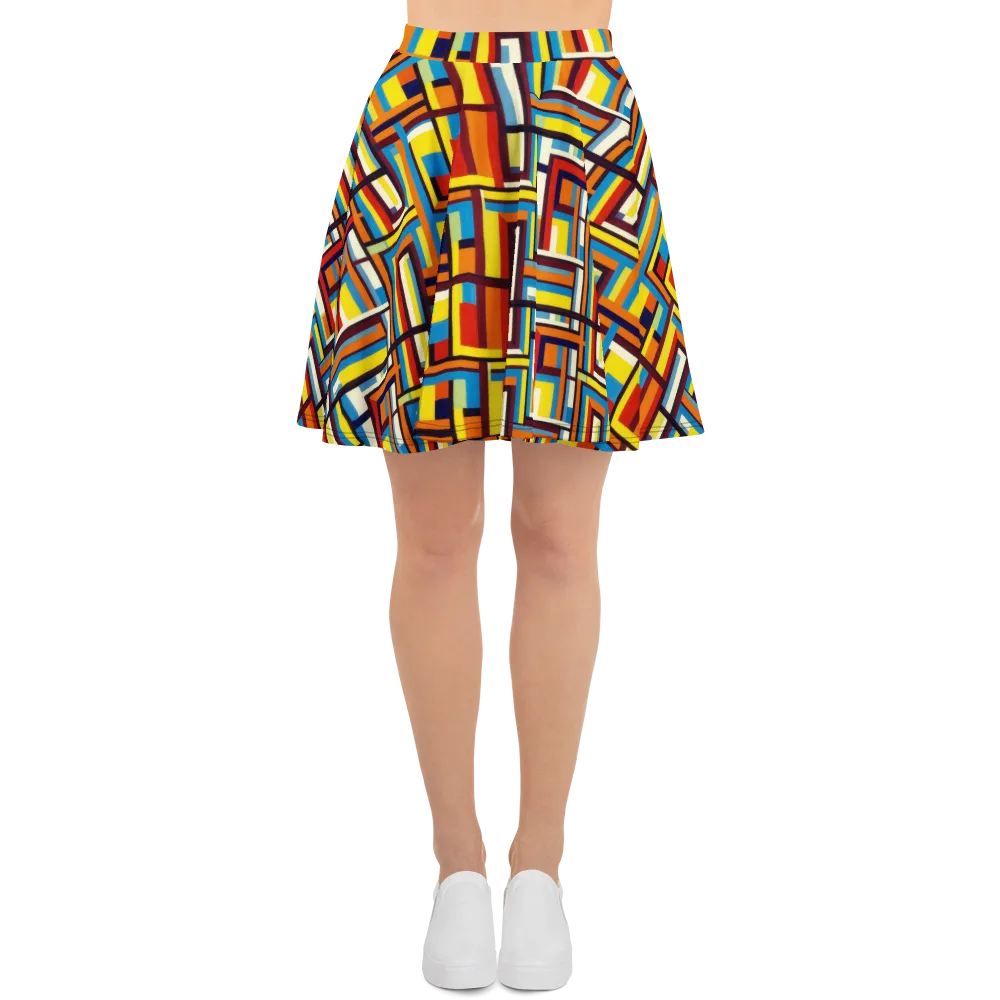 Modular Voltage on Skater Skirt — Front