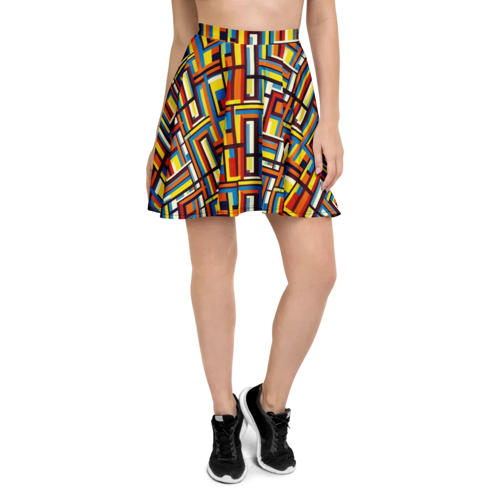 Modular Voltage on Skater Skirt — Front