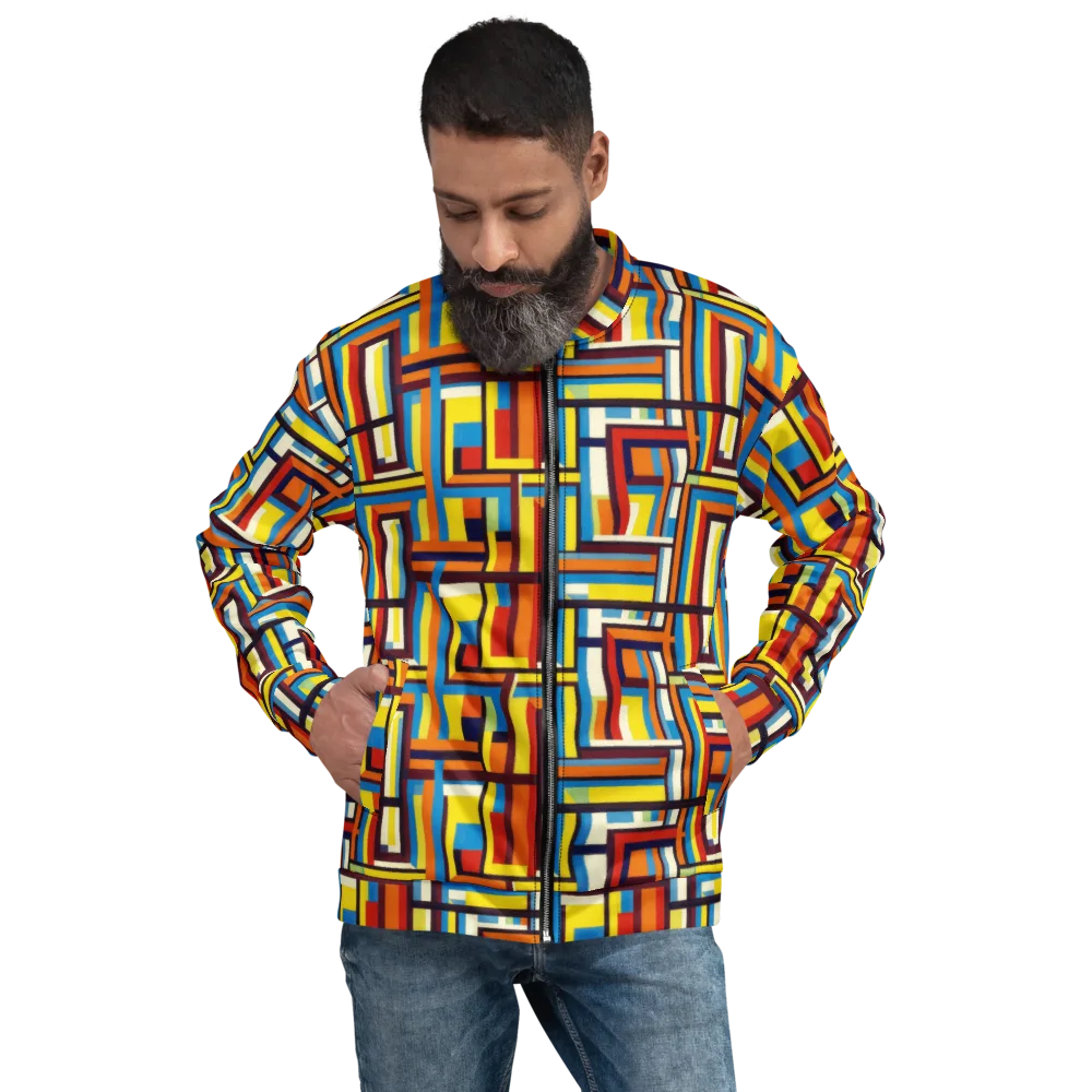 Modular Voltage on Bomber Jacket — Front
