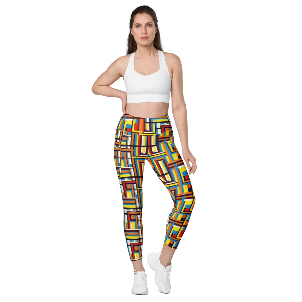 Modular Voltage on Leggings with Pockets — Front