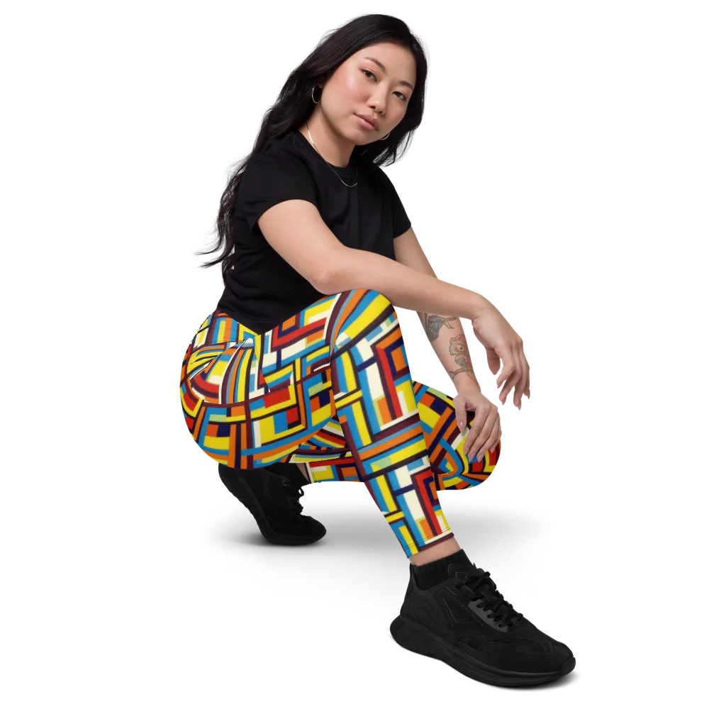 Modular Voltage on Leggings with Pockets — Right Front