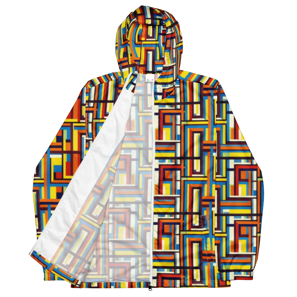 Modular Voltage on Men's Windbreaker — Front